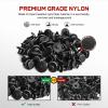 Nilight 190 Pcs Car Retainer Clips Fastener Remover 18 Most Popular Sizes Applications Auto Push Pin Rivets Set -Door Trim Panel Clips for Toyota Honda Nissan Mazda,2 Years Warranty(190PCS Retainer Clips + Fastener Remover)