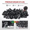 Nilight 200PCS Car Retainer Clips 6mm 7mm 8mm 9mm 10mm Expansion Screws Replacement Kit Bumper Push Rivet Clips for GM Ford Toyota Honda Chrysler Nissan(30 Sets 12mm)