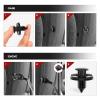 Nilight 200PCS Car Retainer Clips 6mm 7mm 8mm 9mm 10mm Expansion Screws Replacement Kit Bumper Push Rivet Clips for GM Ford Toyota Honda Chrysler Nissan(40 Clips 8mm)
