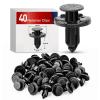 Nilight 200PCS Car Retainer Clips 6mm 7mm 8mm 9mm 10mm Expansion Screws Replacement Kit Bumper Push Rivet Clips for GM Ford Toyota Honda Chrysler Nissan(40Pcs Clips 8mm)