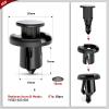 Nilight 200PCS Car Retainer Clips 6mm 7mm 8mm 9mm 10mm Expansion Screws Replacement Kit Bumper Push Rivet Clips for GM Ford Toyota Honda Chrysler Nissan(40 Clips 10mm)