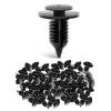 Nilight 200PCS Car Retainer Clips 6mm 7mm 8mm 9mm 10mm Expansion Screws Replacement Kit Bumper Push Rivet Clips for GM Ford Toyota Honda Chrysler Nissan(50 Clips 9mm)