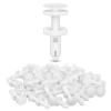 Nilight 200PCS Car Retainer Clips 6mm 7mm 8mm 9mm 10mm Expansion Screws Replacement Kit Bumper Push Rivet Clips for GM Ford Toyota Honda Chrysler Nissan(50 Clips 7mm)