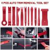 Nilight 240PCS Bumper Retainer Clips, Car Plastic Rivets Fasteners Remover Push Retainer Kit -Door Trim Panel Clips for Toyota GM Ford Honda Acura Chrysler,2 Years Warranty(238 Clips Tools Red)
