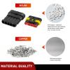 Nilight 260PCS 6 Pin Electrical Connector ‎Plug Male Female Terminal Wire Waterproof Connectors 6 Way Automotive Connect Set for Car Truck Motorcycle Marine Boat 10 Sets(5Pin Connector 200Pcs)
