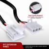 Nilight 2PCS Plug and Play 22AWG 5Feet Wiring Harness Switch Extension Kit for Off Road LED Work Light Bar(3Pin Switch Extension 2Pcs)