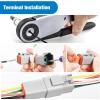 Nilight 3 PIN DT Connector Kit 3 Sets Size 16 Solid Contacts Waterproof Male Female Terminal for 14-20 AWG DT Series Connector Car Truck Motorcycle Off-Road Vehicles Boat(DT-6Pin 3 Sets)