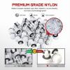 Nilight 425 Pcs Car Retainer Clips Fastener Remover Tailgate Handle Rod Clip – 19 Most Popular Sizes Auto Push Pin Rivets Set – Compatible with GM Ford Toyota Honda Chrysler,2 Years Warranty(50 Clips 11mm)