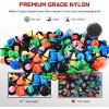 Nilight 700Pcs Car Push Retainer Clips & Auto Fasteners Assortment -30 Most Popular Sizes Nylon Bumper Fender Rivets with 10 Cable Ties and Remover for Toyota GM Ford Toyota Honda Chrysler(420Pcs Clips +Remover)