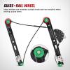 Nilight 740-484 Front Driver Side Power Window Regulator,Compatible with BMW E46 323i 325i 325xi 328i 330i 330xi 1999 2000 2001 2002 2003 2004 2005