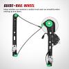 Nilight 741-485 Power Window Regulator/Motor Front Passenger Side Compatible with BMW E46 325i 328i 330i 1999 2000 2001 2002 2003 2004 2005 Sedan