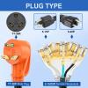 Nilight Dryer Adapter Cord 30 Amp to 30Amp 4 Prong 125V/250V 7500 Watt Pure Copper New Outlet Old Plug Conversion Heavy Duty 10 Gauge Wire 14-30P 10-30R 30M/30F(TT-30P to 5-15R/5-20R 3Prong)