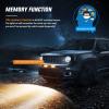 Nilight LED Light Bar Wiring Harness 2 PCS 12 AWG Extension Kit 10 Feet for Off Road Work Lights Driving Fog Boat Lighting(16AWG -10FT 3Wires)