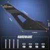 Nilight Light Bar UTV Front Side A Pillar Hood Mounting Brackets for 50-54 inch Lights Pods Compatible with Pioneer 700 1000 2014 2015 2016 2017 2018 2019 2020 2021 2022 2023 2024(50 inch: Can-am Maverick X3 X3 Max 2017-2024)