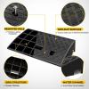 Nilight Plastic Curb Ramps, 4.2″ Rise Portable Lightweight Heavy Duty Threshold Ramp for Driveway Lawn Mower Scooter Bike Motorcycle Wheelchair, 2 Pack