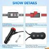 Nilight RGB LED Car Interior Stripe Light with APP Control Multicolor Music Sync Mode Waterproof Car Under-Glow Lighting Lamp Kits Universal Cars Truck ATV UTV(APP RGB Lights)
