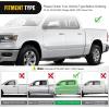 Nilight Running Boards Compatible for 2019 2020 2021 2022 2023 2024 Dodge Ram 1500 New Body Style 4 Door Crew Cab 4 Inch Drop Side Steps Bolt-on Off-Road Nerf Bars