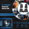 Nilight TPE Floor Mats for Jeep Wrangler JL Unlimited 4 Door (Not for JK or 4XE) 2018 2019 2020 2021 2022 2023 2024 2025 All Weather Custom Fit Heavy Duty Floor Liners