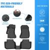 Nilight TPE Floor Mats for Subaru Crosstrek Impreza 2024 2025,All Weather Custom Fit Heavy Duty Floor Liners(2013-2017 Crosstrek)
