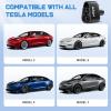 Nilight Tesla to J1772 Adapter 48A 250AC, Fit for All J1772 EVs All J1772 EVs, Portable Charger Adapter Compatible with Tesla Destination Charger Mobile Connector Wall Connector(CCS1 to Tesla Adapter)
