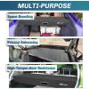 Nilight Trunk Cargo Cover for Audi Q5 2018 2019 2020 2021 2022 2023 2024, Retractable Security Shade Rear Cargo Cover, with Trunk Storage Net