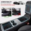 Nilight Upgraded Accessories Compatible for Tesla Model 3 2021-2023 Model Y 2021-2024, Center Armrest Console Organizer Tray and Hidden Storage Box, 3-Pack(5PCS)