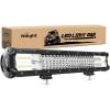 Nilight – 18004C-A LED Light Bar 20Inch 288w Triple Row Flood Spot Combo 28800LM Led Bar Driving Lights Boat Lights Led Off Road Lights for Trucks, 2 Years Warranty