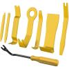Nilight 19Pcs Trim Removal Tool Set Panel Fastener Clips Removal Automotive Plastic Upholstery Pliers Removal Install Car Tool with Storage Bag for Trim Panel Audio Clip Pliers (Yellow)(Yellow)