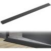 Nilight 1″ Rise Threshold Ramp for Doorways, 39.4″ Wide Low Profile Cuttable Rubber Wheelchair Access Door Ramp for Doorway, Curb, Home Steps, Bathroom(0.4″ Rise)