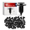 Nilight 200PCS Car Retainer Clips 6mm 7mm 8mm 9mm 10mm Expansion Screws Replacement Kit Bumper Push Rivet Clips for GM Ford Toyota Honda Chrysler Nissan(50 Clips 9mm)