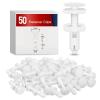 Nilight 200PCS Car Retainer Clips 6mm 7mm 8mm 9mm 10mm Expansion Screws Replacement Kit Bumper Push Rivet Clips for GM Ford Toyota Honda Chrysler Nissan(50 Clips 7mm)