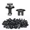 Nilight 200PCS Car Retainer Clips 6mm 7mm 8mm 9mm 10mm Expansion Screws Replacement Kit Bumper Push Rivet Clips for GM Ford Toyota Honda Chrysler Nissan(30 Sets 12mm)