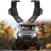 Nilight 2PCS Side Pillar Mounting Brackets LED Metal Mounting Brackets for UTV Off Road 2014-2018 Polaris RZR XP 1000 RZR 900, 2 Years Warranty (90045B) Black(Honda Pioneer 700 1000 2014-2024)