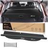 Nilight Cargo Cover Fit for Toyota Highlander 2020 2021 2022 2023 2024 2025, Retractable Privacy Security Shield Shade Rear Trunk Cover, with Trunk Storage Net