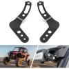 Nilight Light Bar UTV Front Side A Pillar Hood Mounting Brackets for 50-54 inch Lights Pods Compatible with Pioneer 700 1000 2014 2015 2016 2017 2018 2019 2020 2021 2022 2023 2024(30-32 Inch POLARIS RZR 800 900 1000)