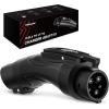 Nilight Tesla to J1772 Adapter 48A 250AC, Fit for All J1772 EVs All J1772 EVs, Portable Charger Adapter Compatible with Tesla Destination Charger Mobile Connector Wall Connector(Tesla to J1772 Adapter)