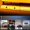 Nilight 29.5″ Roof Top Strobe Lights 56LED Hazard Light Emergency Safety Warning LED Flashing Bar Magnetic Mount 12V 24V Cars Trucks Tractors Snow Plows Construction Vehicles(Amber)