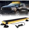 Nilight 29.5″ Roof Top Strobe Lights 56LED Hazard Light Emergency Safety Warning LED Flashing Light Bar Magnetic Mount 12V 24V Cars Trucks Tractors Snow Plows Construction Vehicles(Amber)