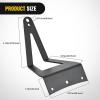 Nilight 52 inch LED Light Bar Bracket Mounting Upper Windshield Roof Cab Brackets Compatible with Ford F250 F350 4WD 2WD 1999-2015