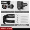 Nilight USCAR 7 Pin to 4-Pin Trailer Wiring Harness Standard 7 Way Plug for Tailgate Light Bar Adapter 41 Inches Wire for Factory Tow Package Vehicles with Uscar Socket(USCAR 7Pin to RV 7Pin Trailer Harness)