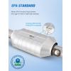 Nilight Catalytic Converter for Chevy Colorado GMC Canyon 2004 2005 2006, Hummer H3/Isuzu i-350 2006(EPA Standard)(1999-2000 Jeep Cherokee)