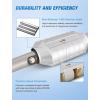 Nilight Catalytic Converter for Chevy Colorado GMC Canyon 2004 2005 2006, Hummer H3/Isuzu i-350 2006(EPA Standard)(1999-2000 Jeep Cherokee)