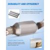 Nilight Catalytic Converter for Chevy Colorado GMC Canyon 2004 2005 2006, Hummer H3/Isuzu i-350 2006(EPA Standard)(2008-2011 Chevy HRR)