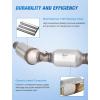 Nilight Catalytic Converter for Chevy Colorado GMC Canyon 2004 2005 2006, Hummer H3/Isuzu i-350 2006(EPA Standard)(2010-2015 Toyota Prius)