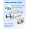 Nilight Catalytic Converter for Chevy Colorado GMC Canyon 2004 2005 2006, Hummer H3/Isuzu i-350 2006(EPA Standard)(2.25 inches Inlet|Outlet)