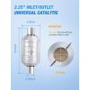 Nilight Catalytic Converter for Chevy Colorado GMC Canyon 2004 2005 2006, Hummer H3/Isuzu i-350 2006(EPA Standard)(2.25 inches Inlet|Outlet)