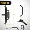 Nilight 36″ Hitch Step Fits 2″ Receivers Trailer Towing Drop with Rubber Non-Slip Pad Rear Bumper Guard with 5/8″ Hitch Pin Clip & U-Bolts Stabilize for Pickup Truck Car SUV
