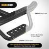 Nilight 36″ Hitch Step Fits 2″ Receivers Trailer Towing Drop with Rubber Non-Slip Pad Rear Bumper Guard with 5/8″ Hitch Pin Clip & U-Bolts Stabilize for Pickup Truck Car SUV