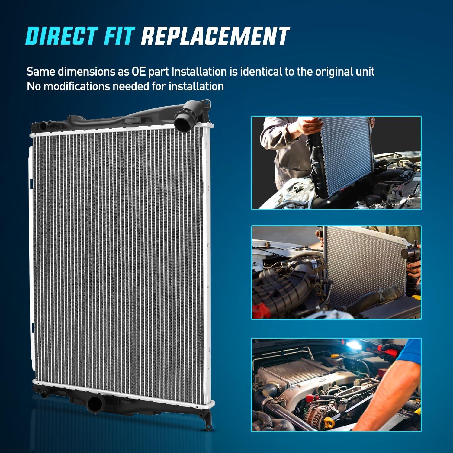 imageNilight Radiator for BMW 128i 2008 2009 2010 2011 2012 2013 325i 328i 20072013 328i xDrive 20092013 330Ci 330i 330xi L6 30L 2006 Only Auto Trans