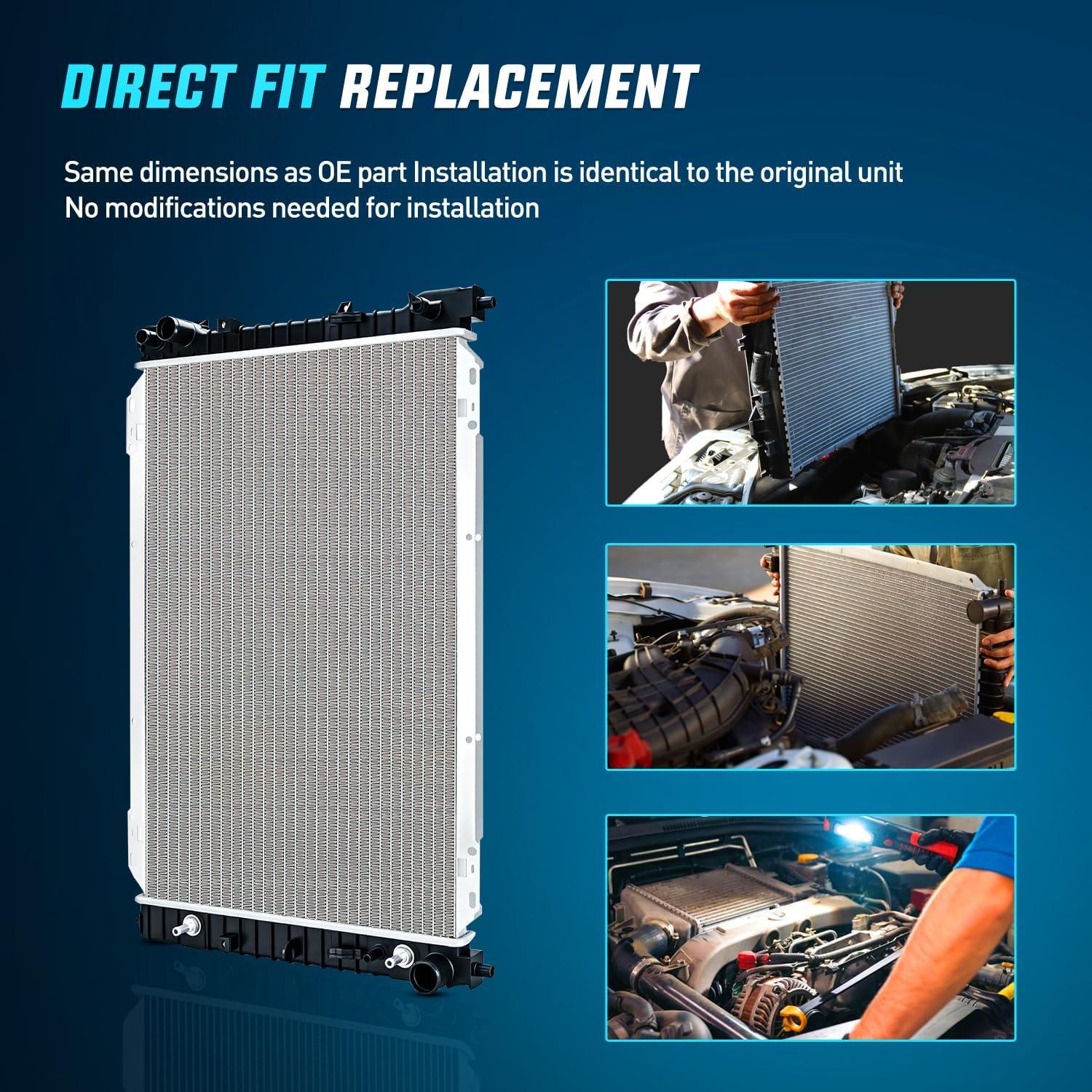 imageNilight Radiator for Ford Escape 2001 2002 2003 2004 2005 2006 2007 Mazda Tribute 20012006 Mercury Mariner 20052008 30L V6